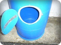 Eco-Ponto - Bombona Plástica - 200 Litros 